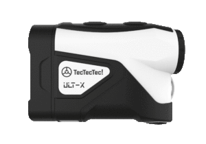 TecTecTec ULT-X golf rangefinder slope mode faceplate
