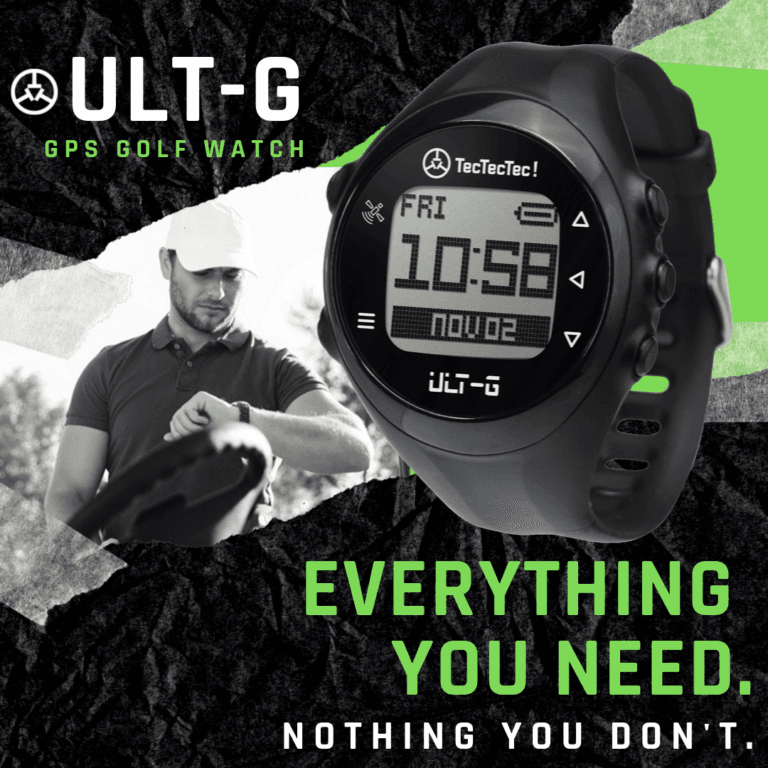 Golf Watch TecTecTec ULTG with GPS 38000 courses No subscription
